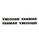Yanmar YM1502D stickers