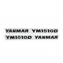 Yanmar YM1510D stickers