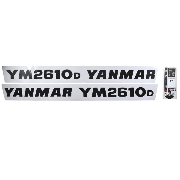Autocollants Yanmar YM2610D