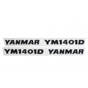Naklejki ( 2 szt ) Yanmar YM1401D | Traktor.com.pl