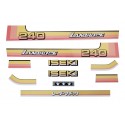 Autocollants Iseki TU240 Landhope
