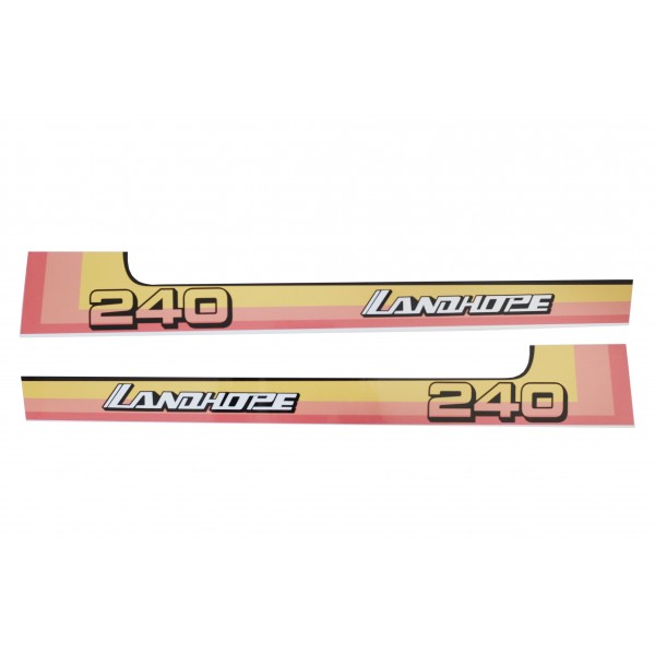 Autocollants Iseki TU240 Landhope