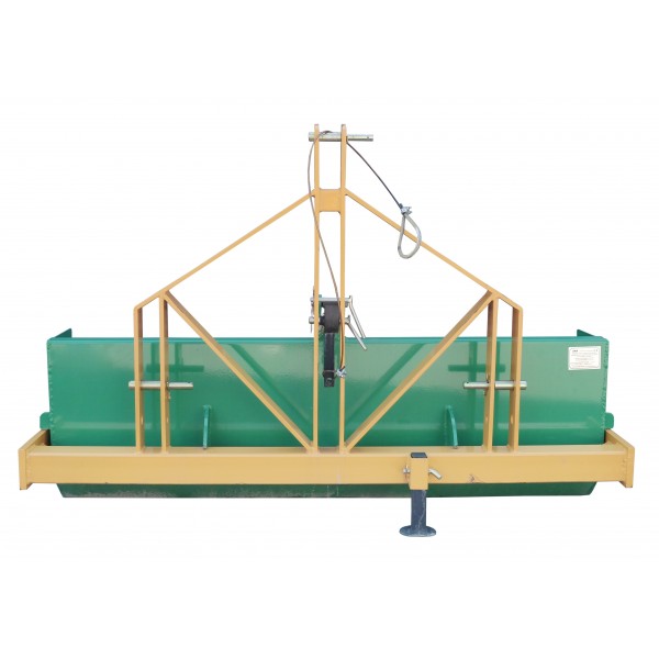Caja de transporte 160 cm con volquete manual TRX