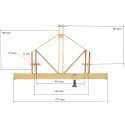 Přepravní box 180 cm s hydraulickým sklápěčem TRX