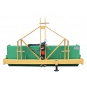 Skrzynia transportowa 180 cm z kiprem hydraulicznym TRX