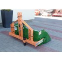 Caisse de transport 140 cm avec levage manuel TRX
