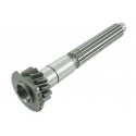 Hriadeľ prevodovky 15T, 14T, Iseki 1674-209-002-00