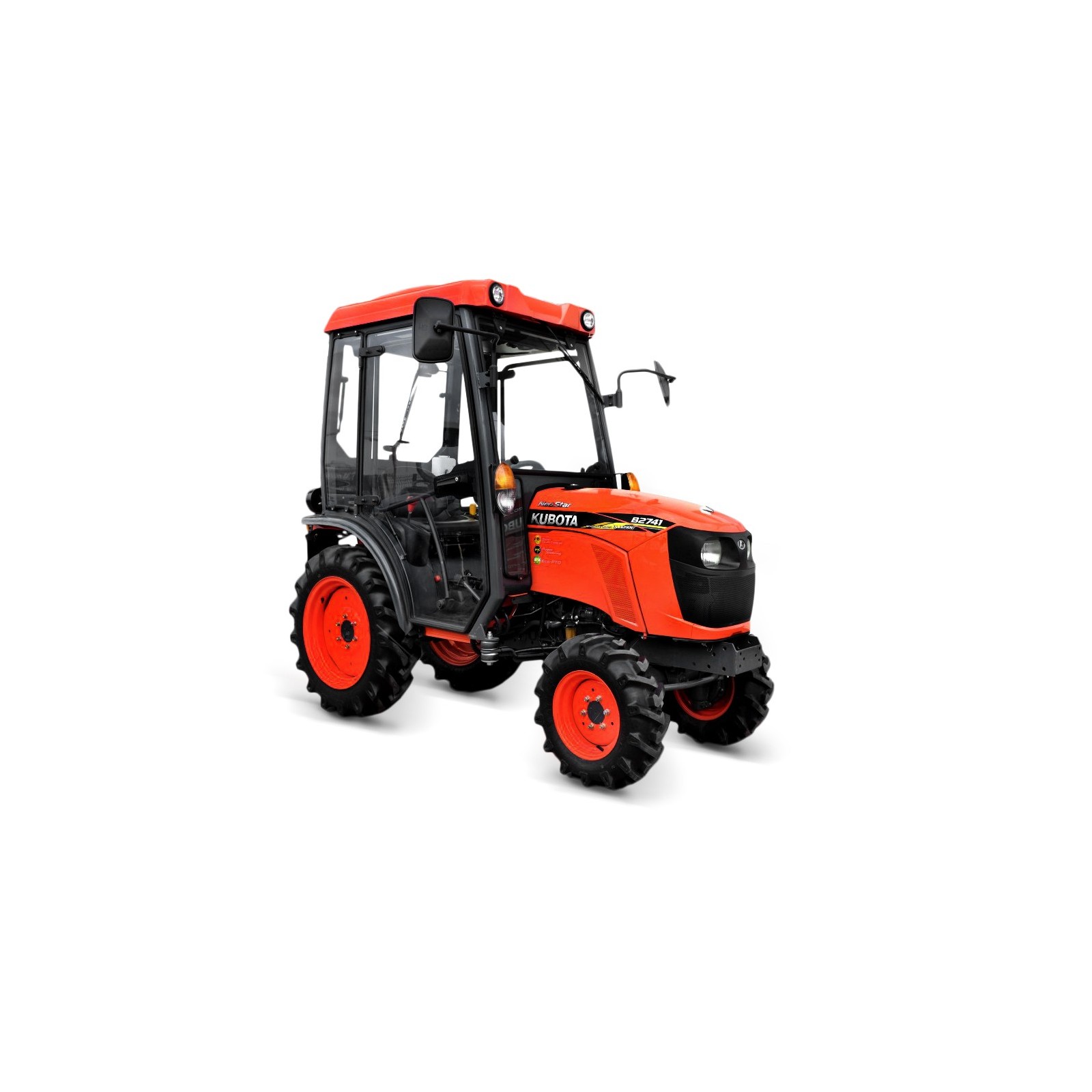 Ciągnik Kubota B2741 Neo Star / CAB | opinie | video | dane | cena