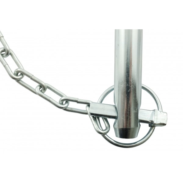 Hitch linkage pin 19x160 mm with chain and cotter pin