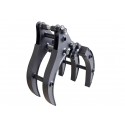 Holzgreifer für Rhinoceros XN08 / XN12 Minibagger