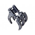 Holzgreifer für Rhinoceros XN08 / XN12 Minibagger