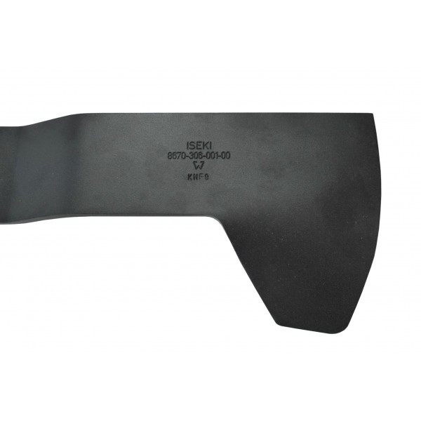 Nůž 60 x 538 mm pro sekačku Iseki SXG15, SXG216 se sekacím mechanismem SCMA 40 8670-306-001-00 - VLEVO