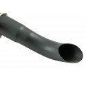 Silencieux 650 mm, tuyau d'échappement Yanmar YM1510, Y-121462-13491