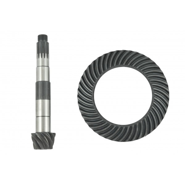 Roue à disque 43T, arbre d'entraînement 187 mm + 9T, 229 mm Yanmar F20, FX20, F22, FX22, F24, FX24, F215, FX215, F235, FX235