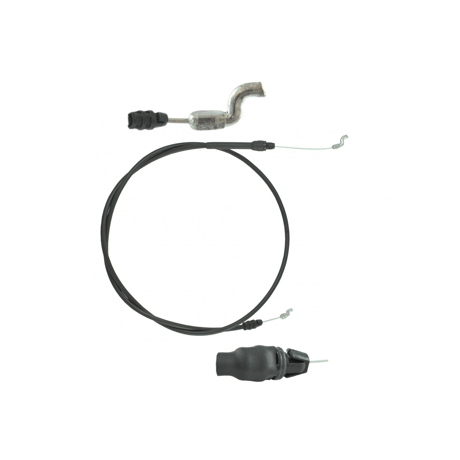 Cable del acelerador 1430 mm para cortacésped Cub Cadet, Troy-Bilt, MTD 946-05107B