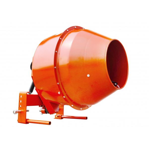 Concrete mixer for tractor KCM5 on PTO shaft, TUZ CAT 1, CAT II