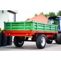 Remorque agricole mono-essieu 3T avec remorque 4FARMER