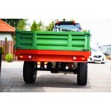 Przyczepa rolnicza jednoosiowa 3T z kiprem 4FARMER | Traktor.com.pl