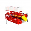 Zamiatarka 120 cm do traktora z koszem i pojemnikiem nawadniającym 4FARMER