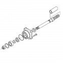 Joint 38240-25370 joint poudre prise de force PTO 33 x 47 x 7 mm Kubota B1600 GL25 GL32 L2250 L2550 L2600 L2650 L3408 L4508 M500