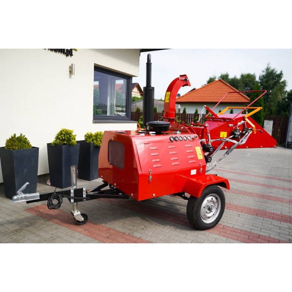 DWC-40 HD 4FARMER petrol disc chipper