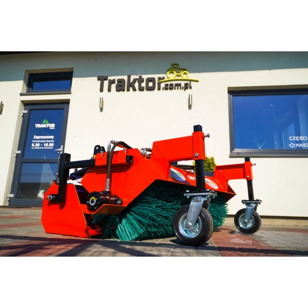 Zamiatarka SW130 do traktora z koszem Geograss