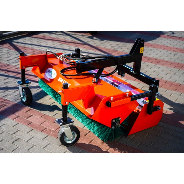 Kehrmaschine SW130 für Traktor mit Korb Geograss
