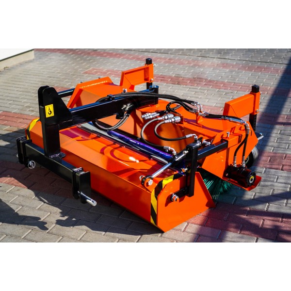 Zametač SW130 za traktor s košem Geograss