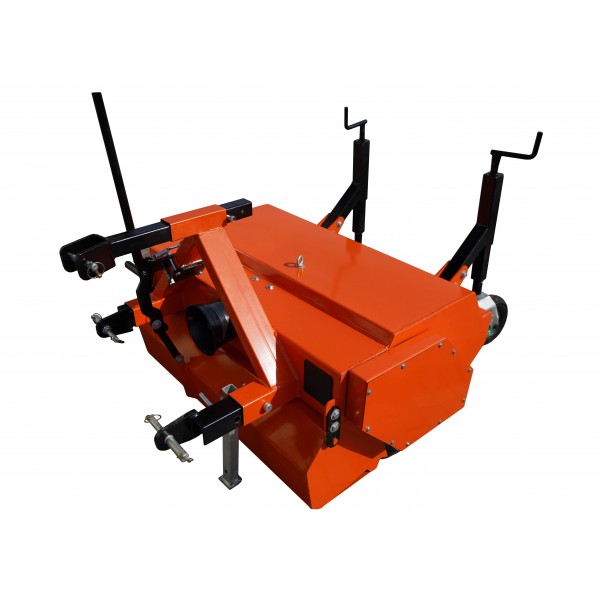 Balayeuse SP115 pour tracteur avec panier Geograss