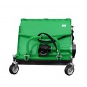 Desbrozadora de martillos FCN 160 TRX con recogedor de hierba