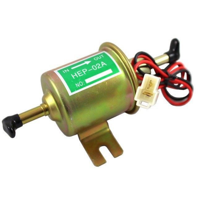 Kraftstoffpumpe Satz, HEP-02A 12/24V Niederdruck Kraftstoffpumpe Benzin Gas  Dieselpumpe mit Installationssatz