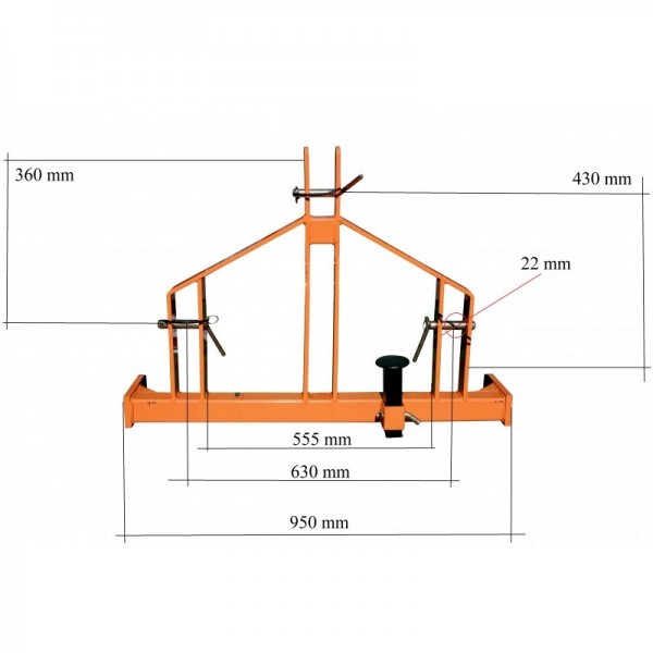 100 cm prepravný box s hydraulickým sklápačom TRX