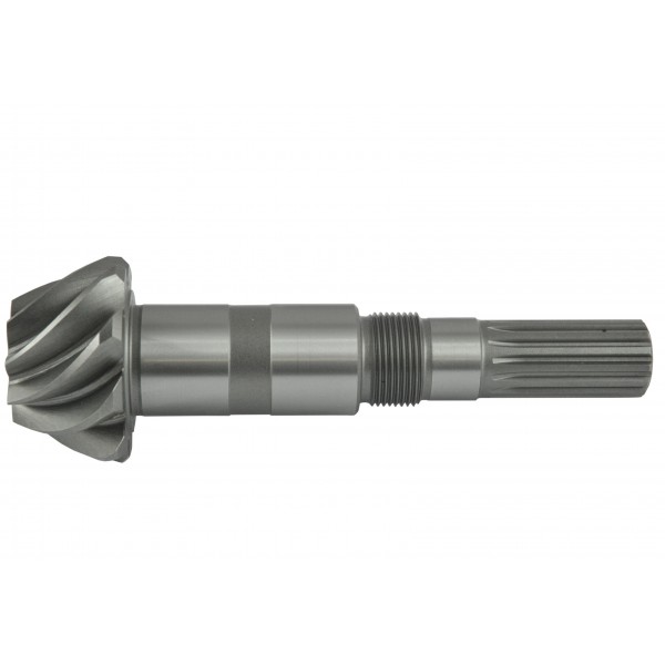 Hriadeľ 9T / 14T, 158,50 x 28 mm nájazd prednej nápravy Kubota L2808, L3408 LONG
