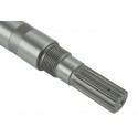 Arbre 9T/14T, 158,50 x 28 mm attaque train avant Kubota L2808, L3408 LONG