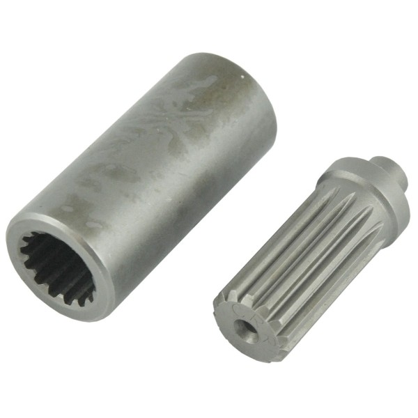 Wałek 14T/57 mm + tuleja 14T/ 65 mm / Kubota L3408 / Kubota D1703 / 5-15-232-30
