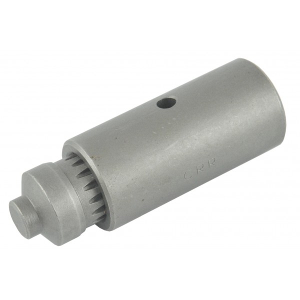 Shaft 16T, 58 mm + sleeve 16T, 65 mm Kubota M5000