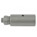 Shaft 16T, 58 mm + sleeve 16T, 65 mm Kubota M5000