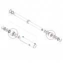 Camisa de cilindro / 35 x 39 x 20 mm / Kubota L4508 / L5740 / 6-14-108-01
