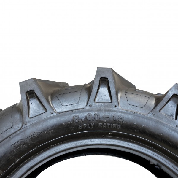 Pneu agricole 8.00-18 8PR, 8-18, 8x18, bande de roulement pointue JODŁA HR2