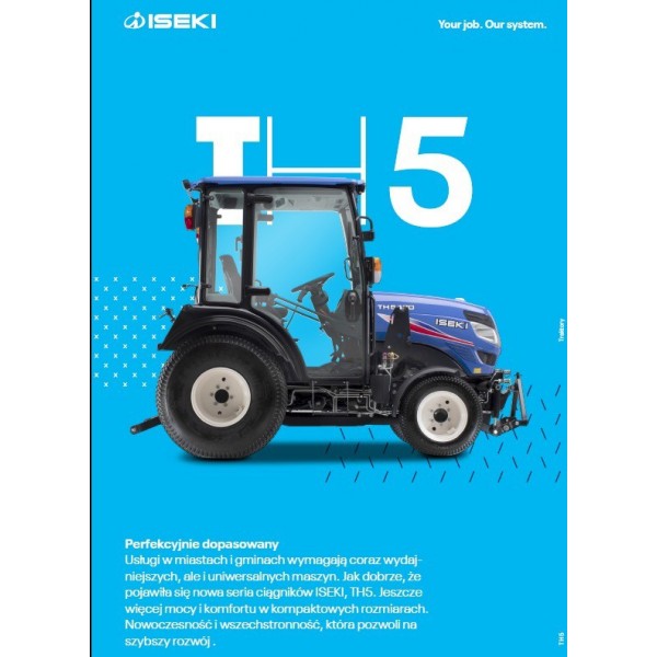 Traktor Iseki TH 5370 AHLK HST | opinie | video | dane | cena