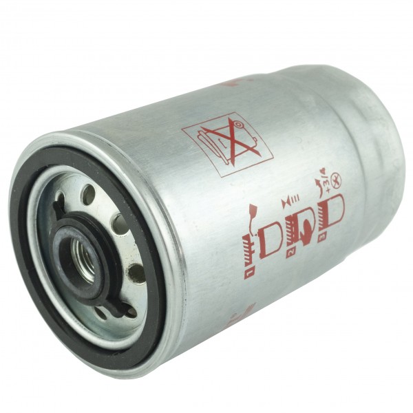 Kraftstofffilter 157 x 80 mm, Metall, M16X1,5, SAME, CASE