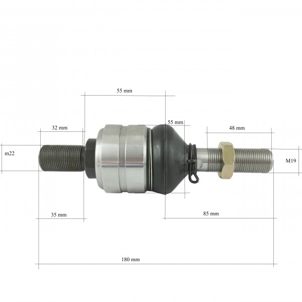 Drążek kierowniczy / 55 x 180 mm / Kubota M7040 | Traktor.com.pl