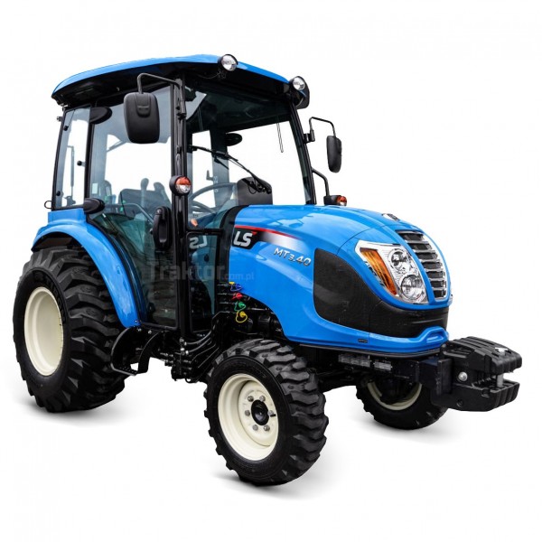 LS Tractor MT3.40 MEC con cabina y neumáticos industriales