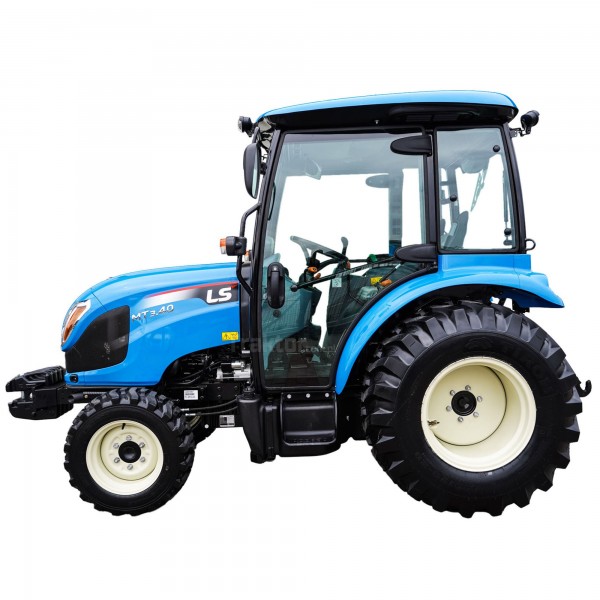 LS Traktor MT3.40 MEC s kabinou a průmyslovými pneumatikami