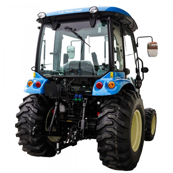 LS Traktor MT3.40 MEC s kabinou a průmyslovými pneumatikami