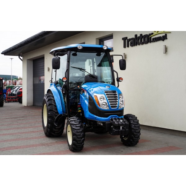 Tracteur LS MT3.40 MEC avec cabine et pneus industriels