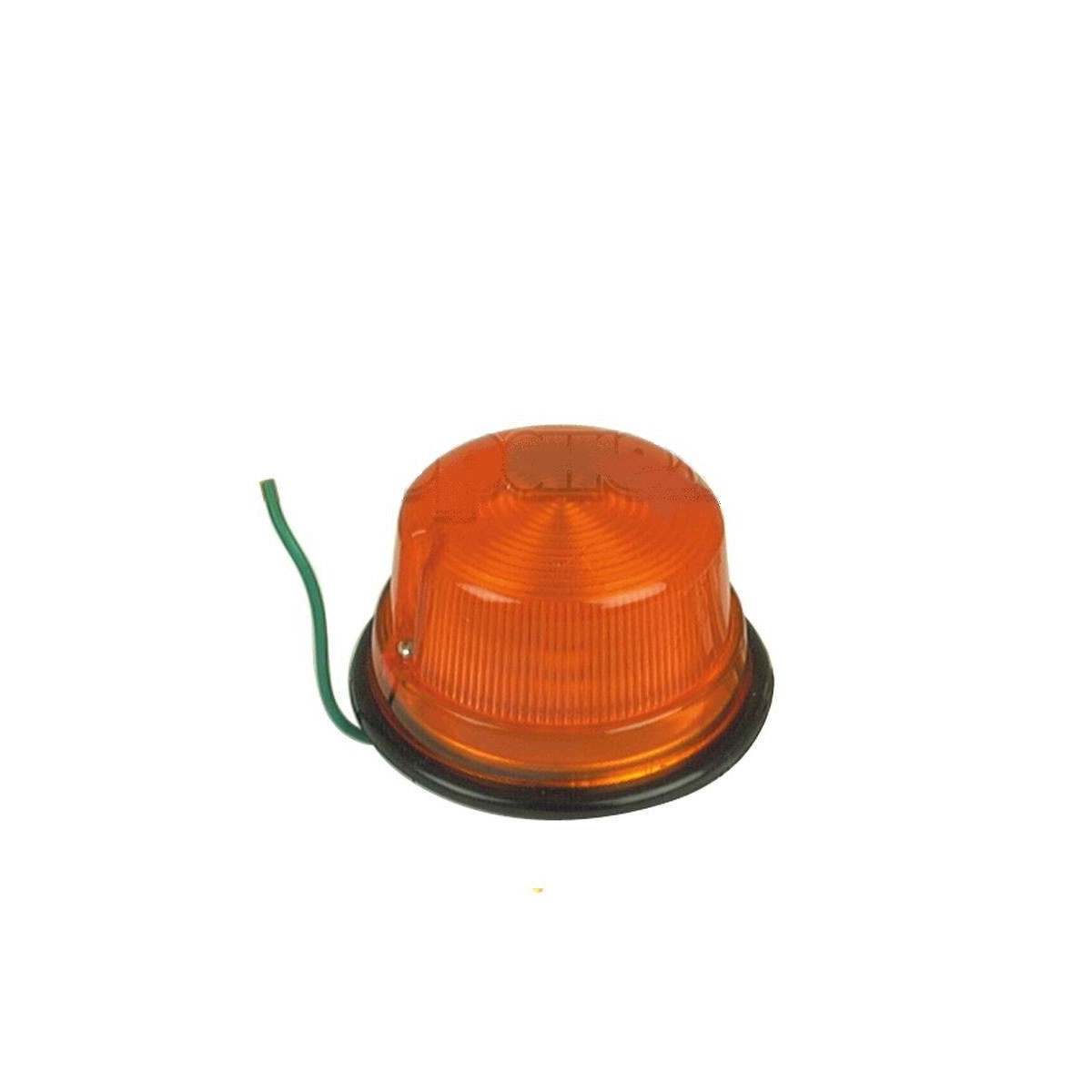 Direction indicator, universal, round, flat mounting