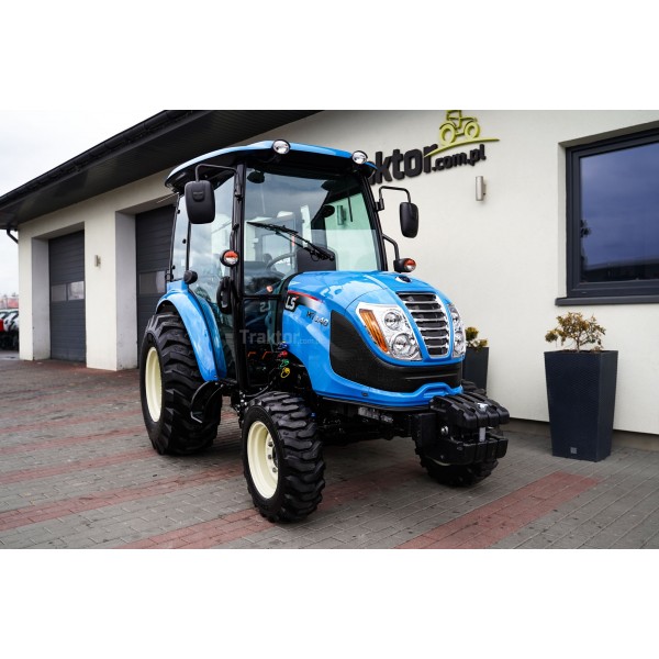 LS Traktor MT3.40 HST s kabinou a průmyslovými pneumatikami