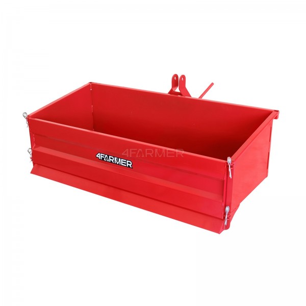Skrzynia transportowa Standard 120 cm z kiprem 4FARMER | Traktor.com.pl