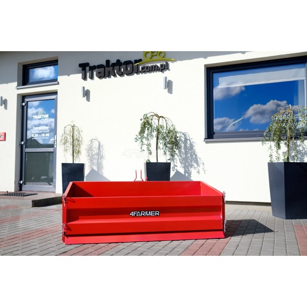 Skrzynia transportowa Standard 150 cm z kiprem 4FARMER